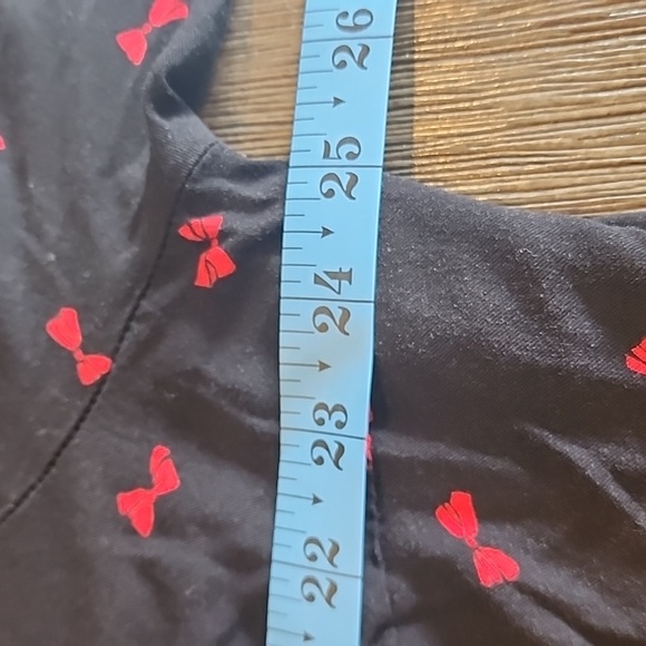 Torrid Twill Tie Neck Peasant Top sz 3 (22-24) - Picture 7 of 16